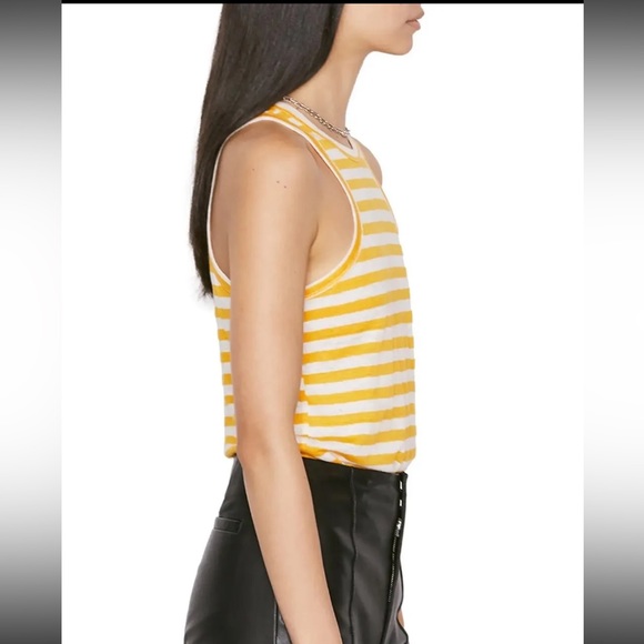 Frame Ringer Racerback Stripe Cami. NWT - Picture 3 of 12